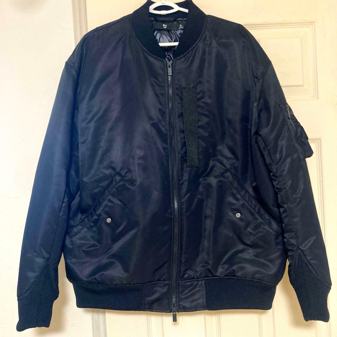 UNIQLO +j ma-1 ブラック　XL