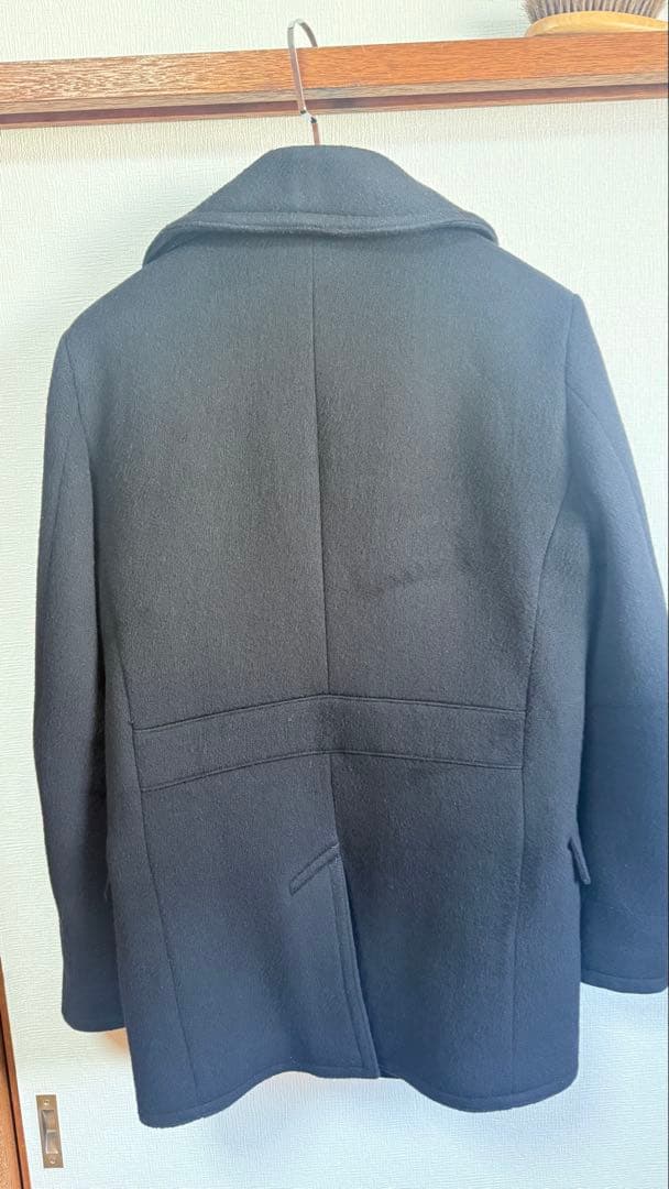 1piuluguale3 ウノピゥx干場サイズ4 義雅カシミアウールピーコート