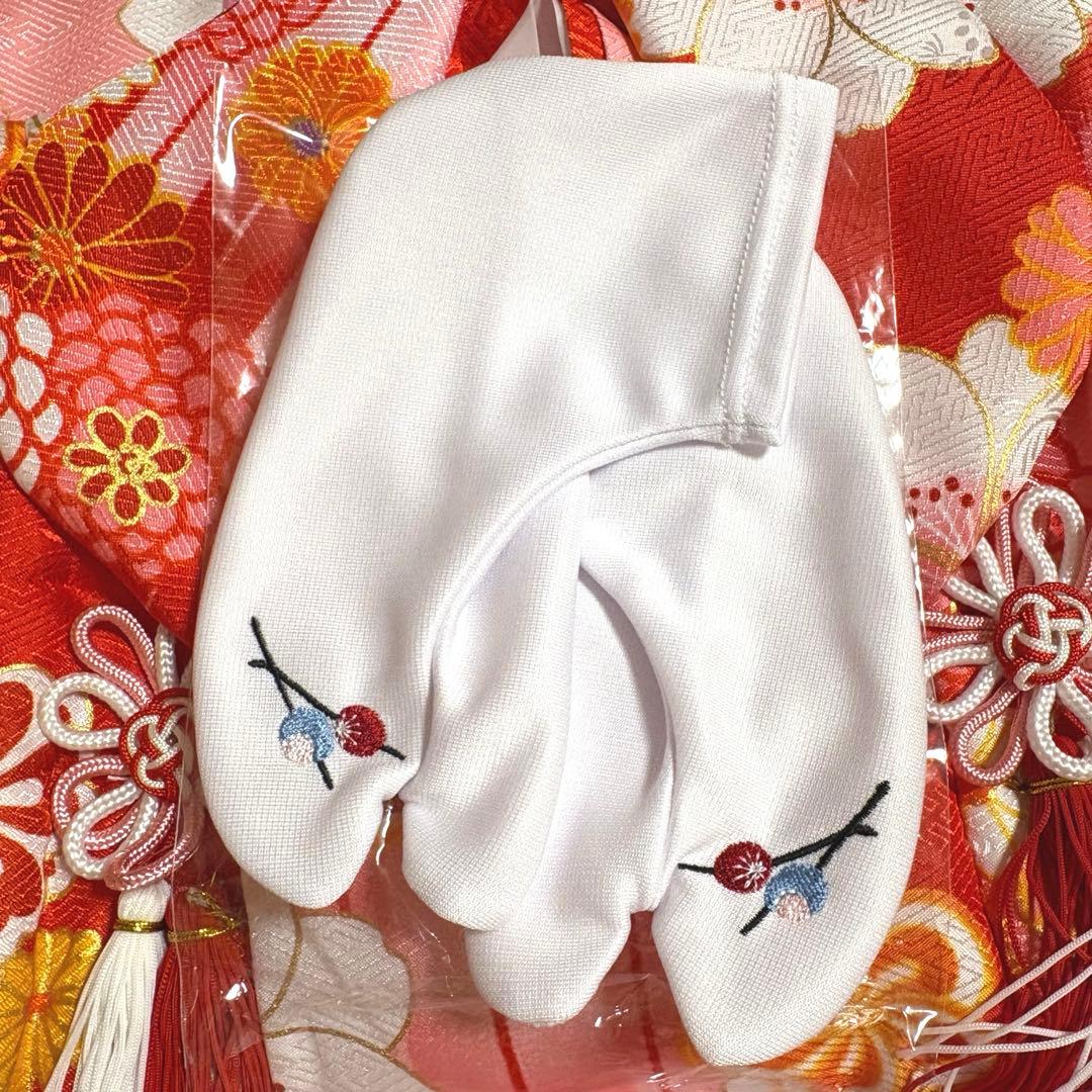 七五三 ３歳 女の子 着物セット 被布 フルセット 9点セット ピンク 花柄