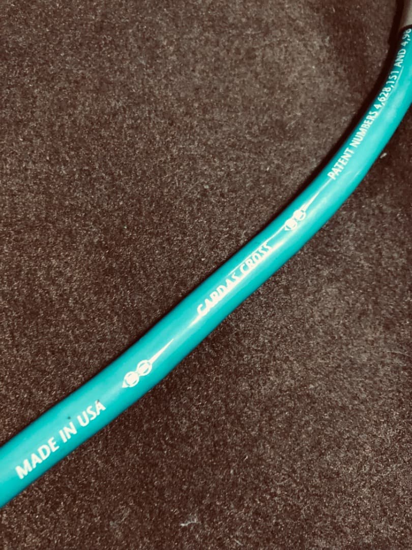 カルダス・CROSS／バランスXLRケーブル１mペア／定価９万３９００円