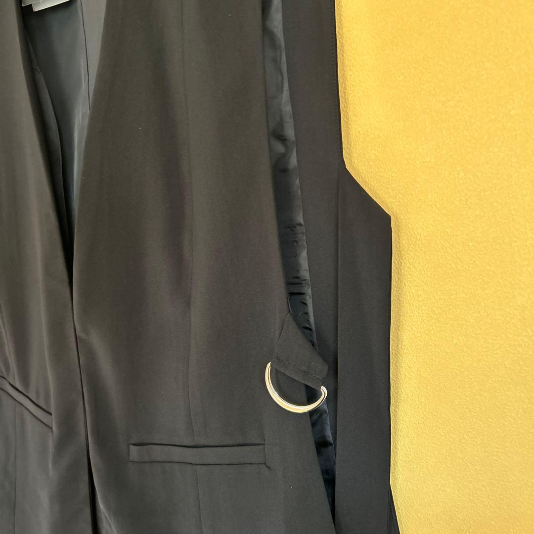 atlo 4L フォーマルドレス　ジレ付き　ブラック　2回着用　美品