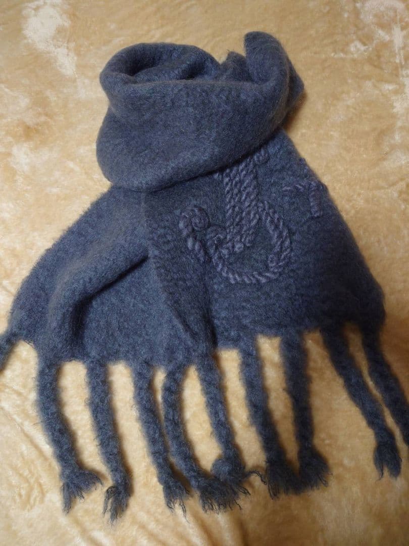 Jil Sander ダークグレー マフラー UNI