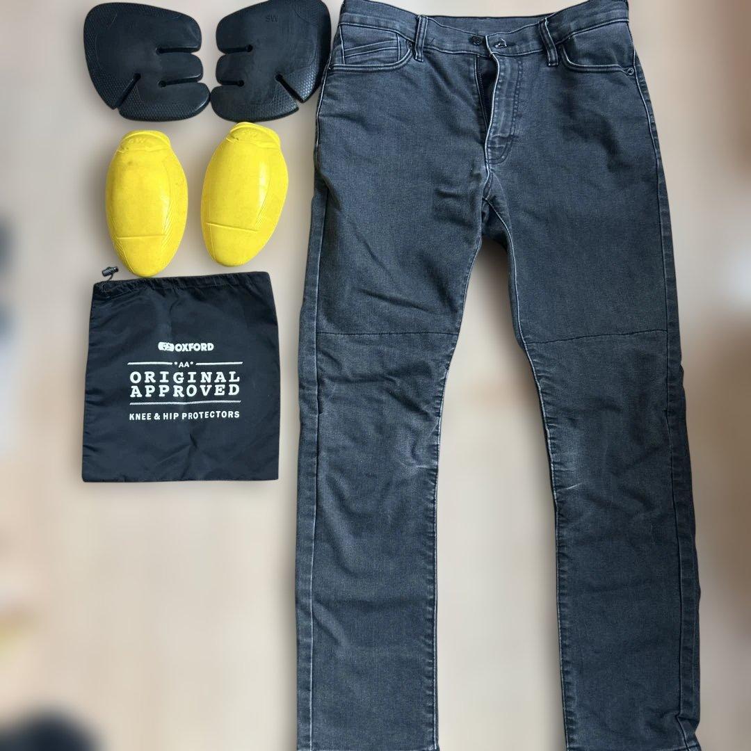 OXFORD バイクパンツ 膝・ヒッププロテクター付き