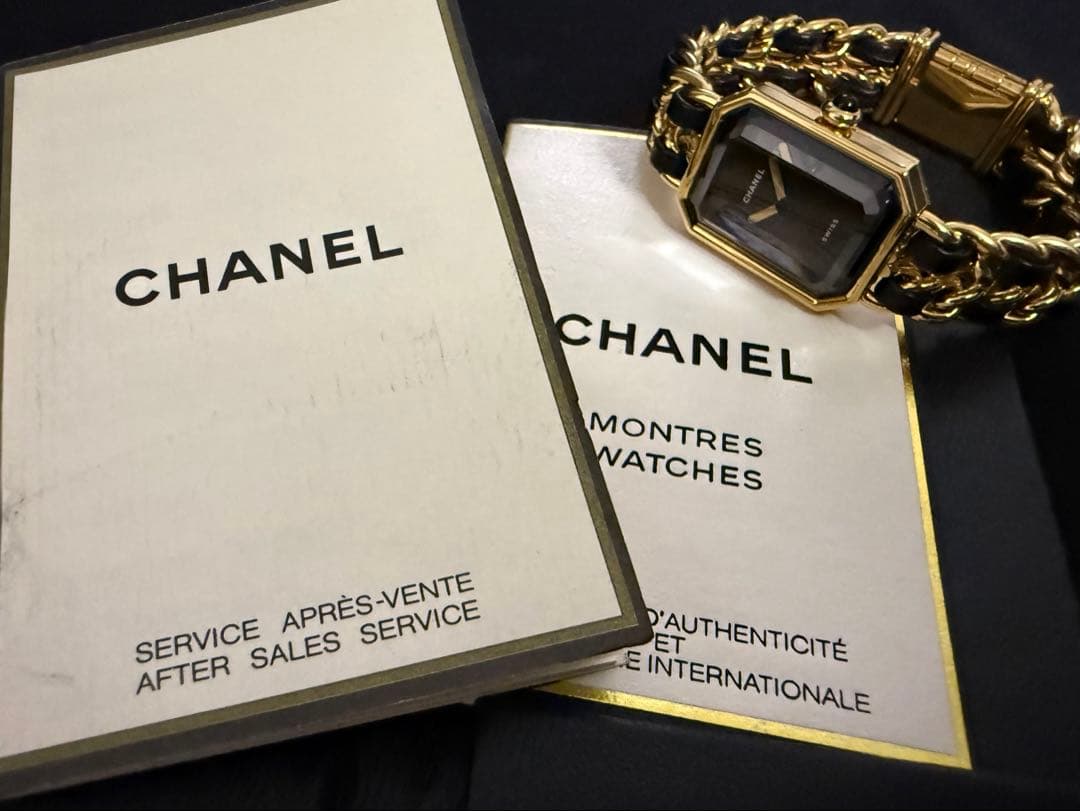 シャネル CHANEL プルミエール M 腕時計 箱・保証書付き