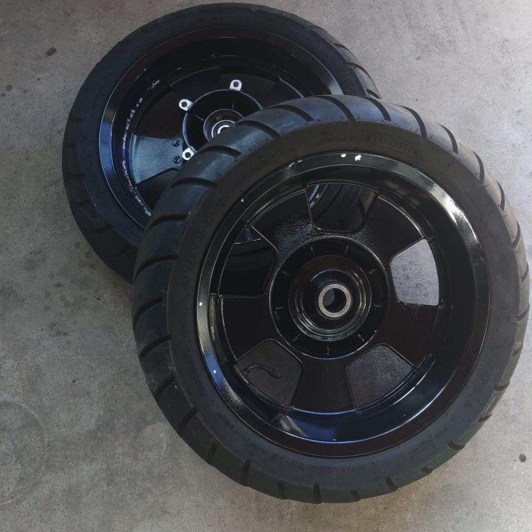 マグザム　純正ホイール　フロント　リア　セット