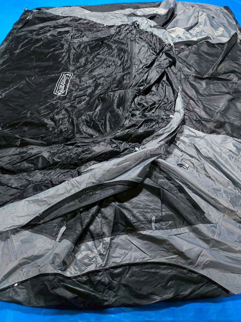 タフスクリーン2ルームハウスMDX＋　コールマン　タープテント　ダークルーム