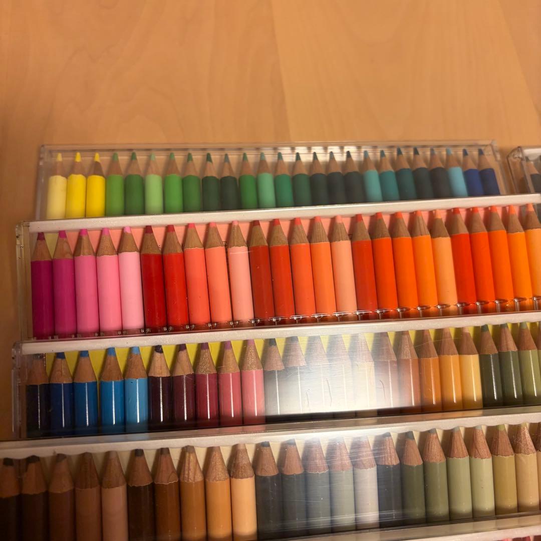 フェリシモ　ミニ色鉛筆　525本　限定カラー付き