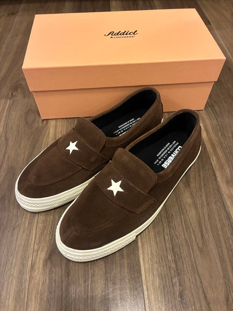 converse addict ワンスター ローファー ブラウン 27.0 美品