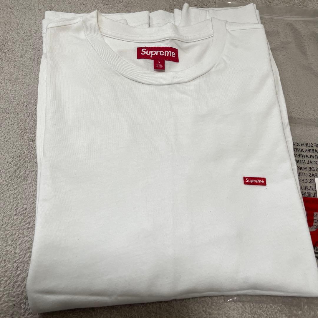 トップス Supreme small box logo L/S tee