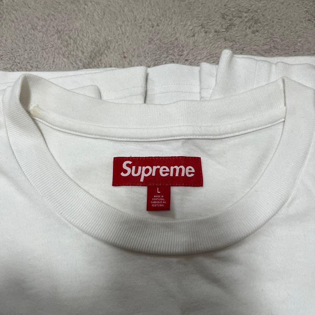 トップス Supreme small box logo L/S tee