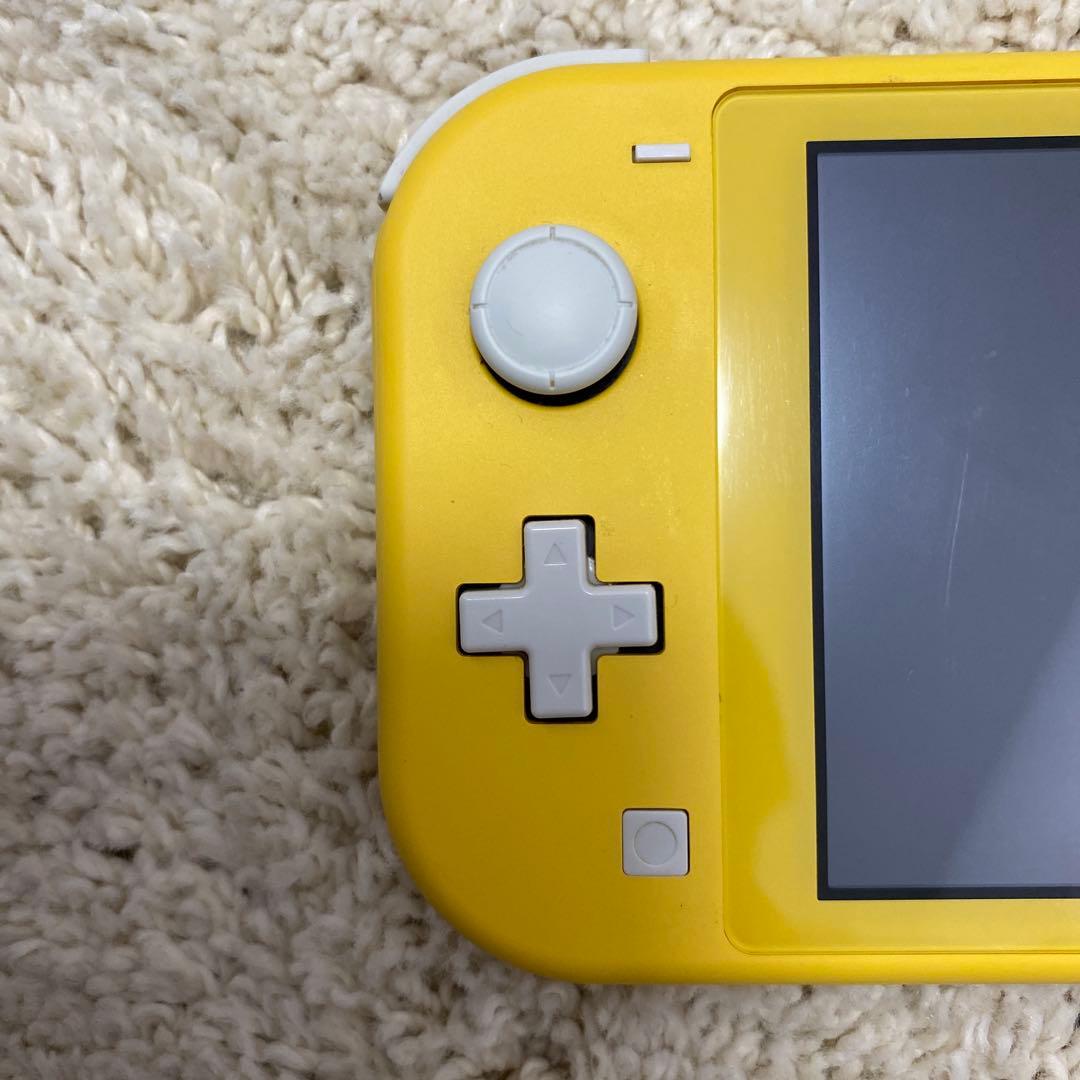 Nintendo Switch Lite イエロー 本体 [箱無し] 充電器付き