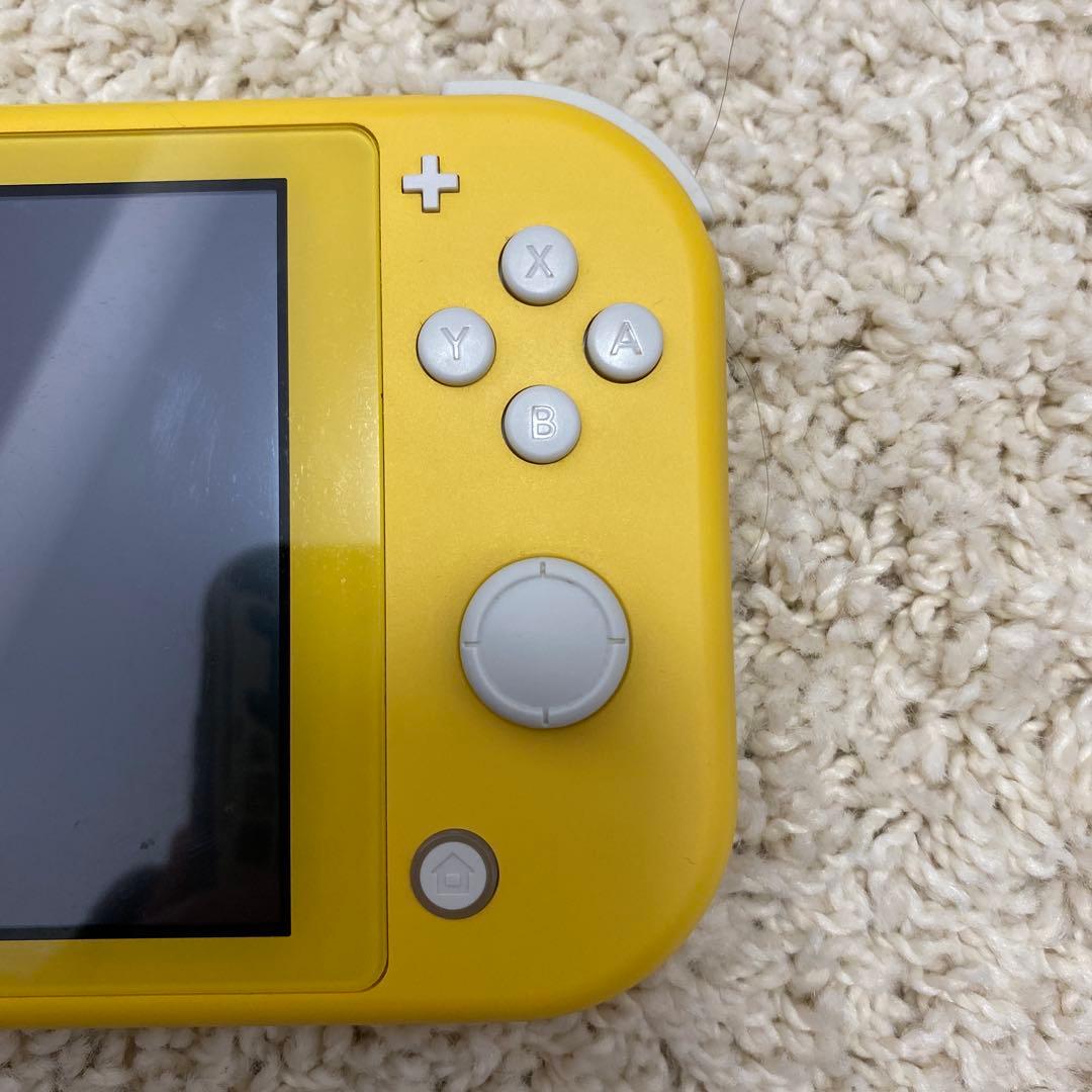 Nintendo Switch Lite イエロー 本体 [箱無し] 充電器付き