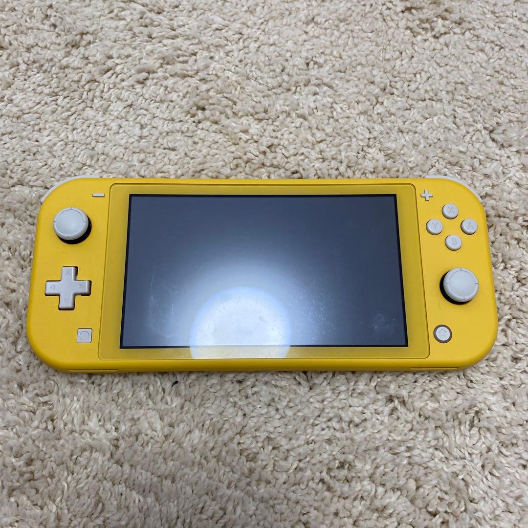 Nintendo Switch Lite イエロー 本体 [箱無し] 充電器付き