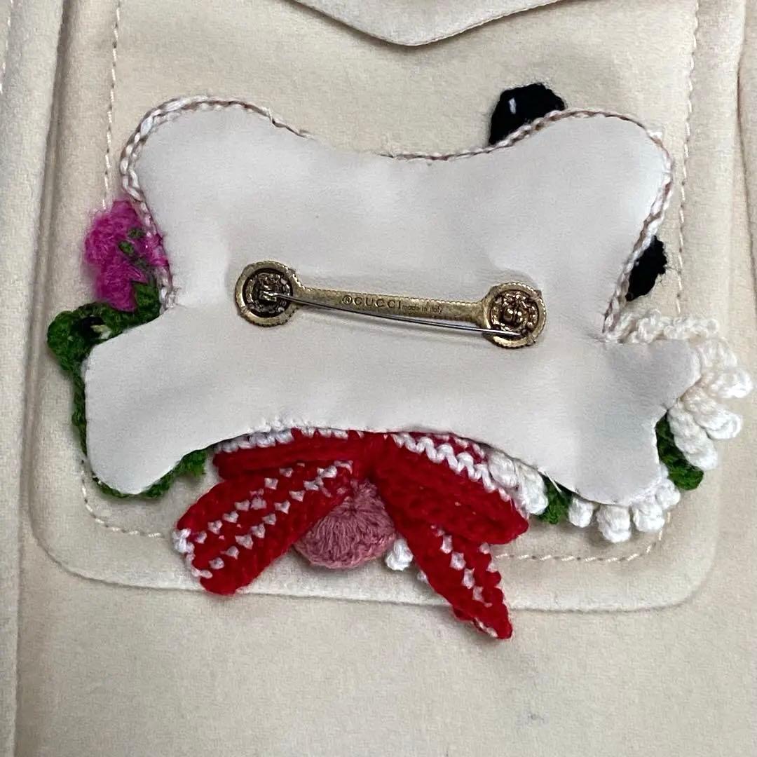 GUCCI グッチ 日本限定 ヒグチユウコ キャットアップリケ コート ポンチョ