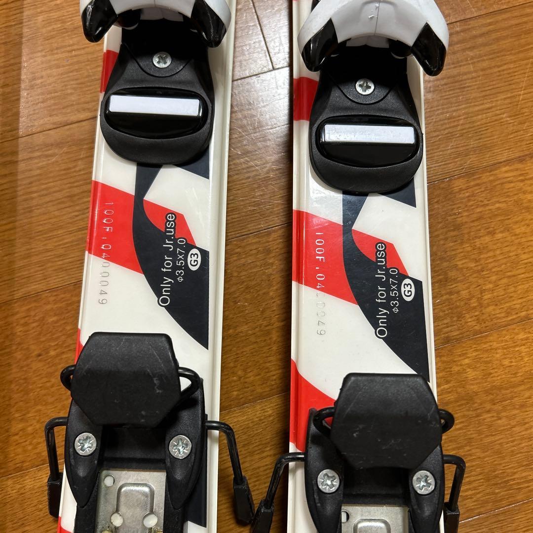 swallow スキーセット板100cm おまけの靴21センチ ストック付き