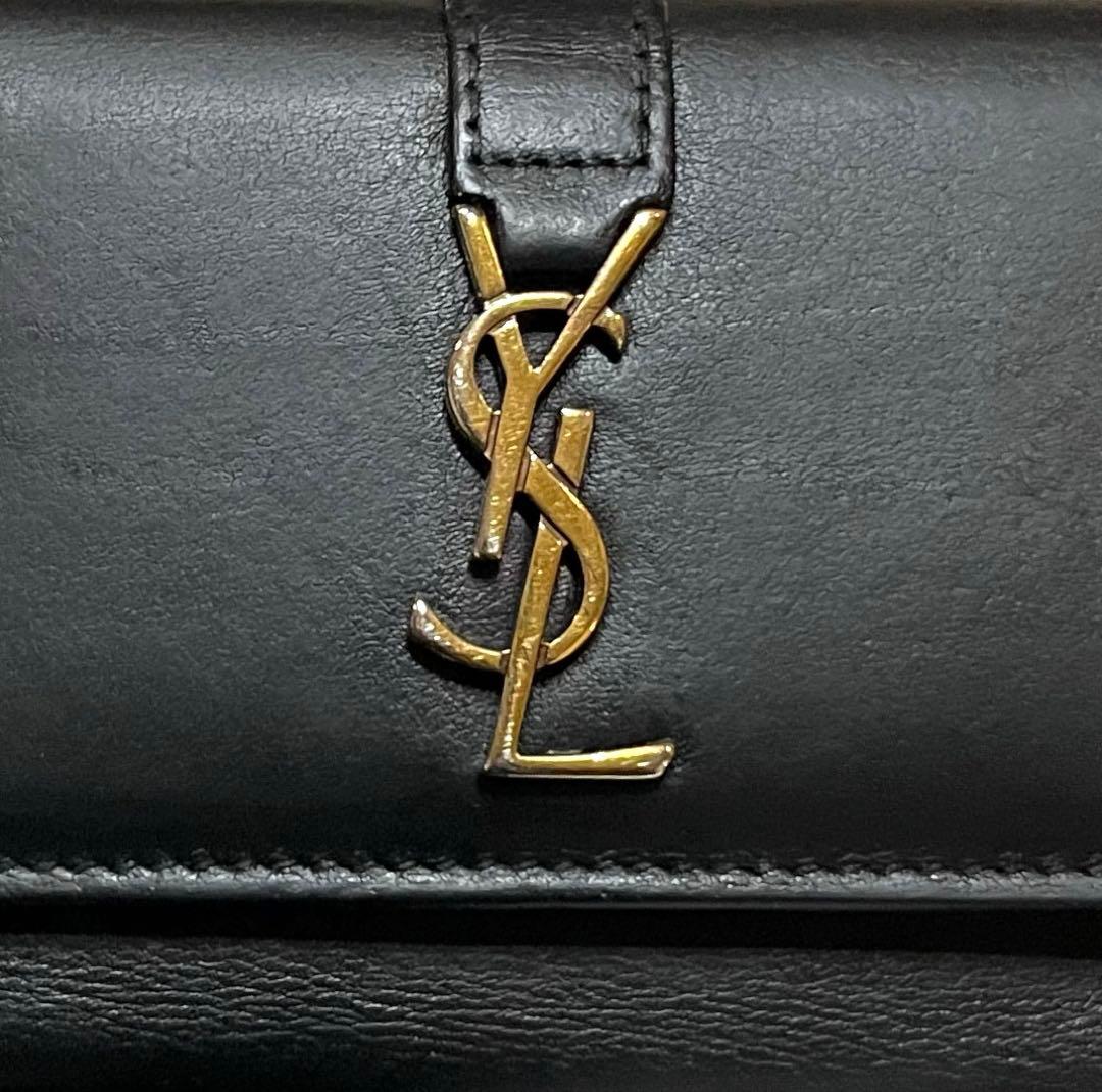 サンローラン　6連　キーケース　カードケース　ゴールド金具