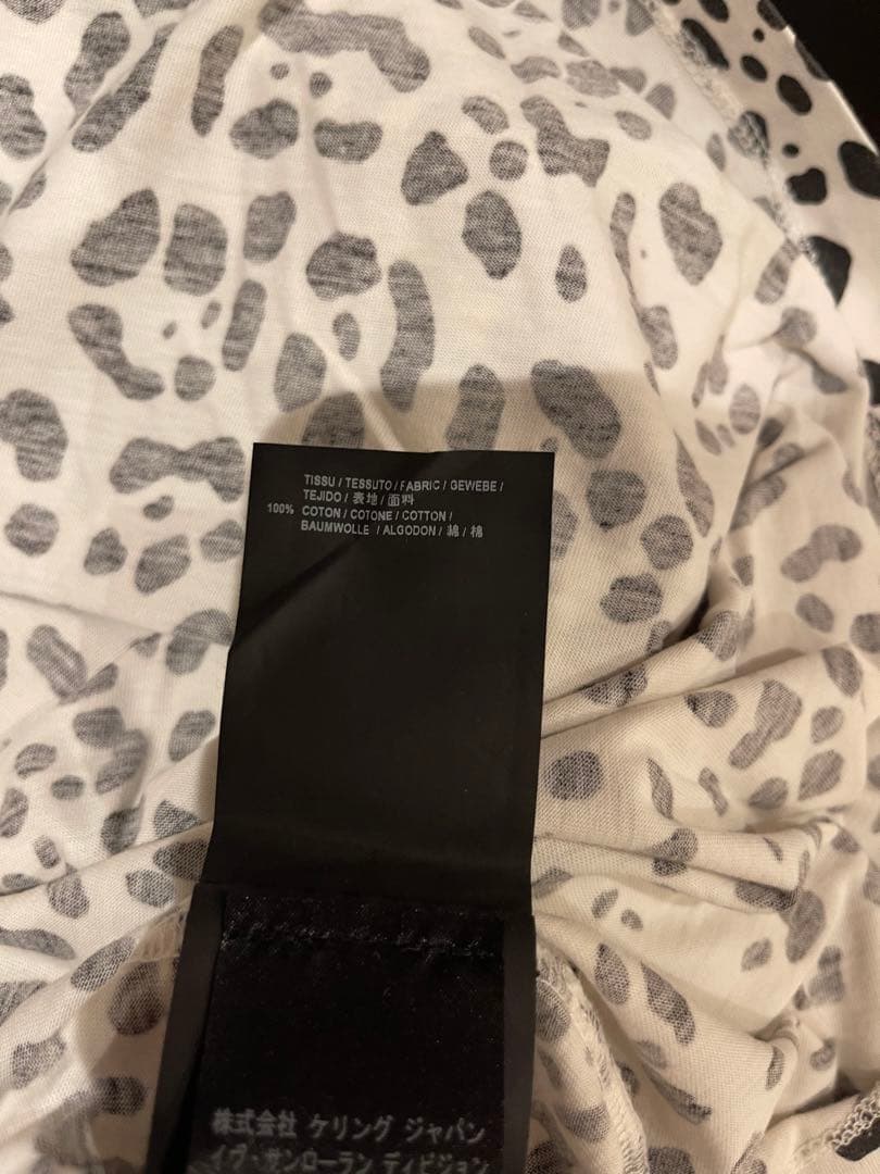 SAINT LAURENT PARIS サンローランパリ　レオパード　Tシャツ