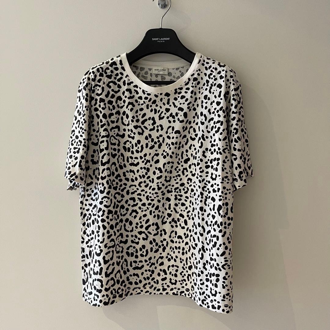 SAINT LAURENT PARIS サンローランパリ　レオパード　Tシャツ