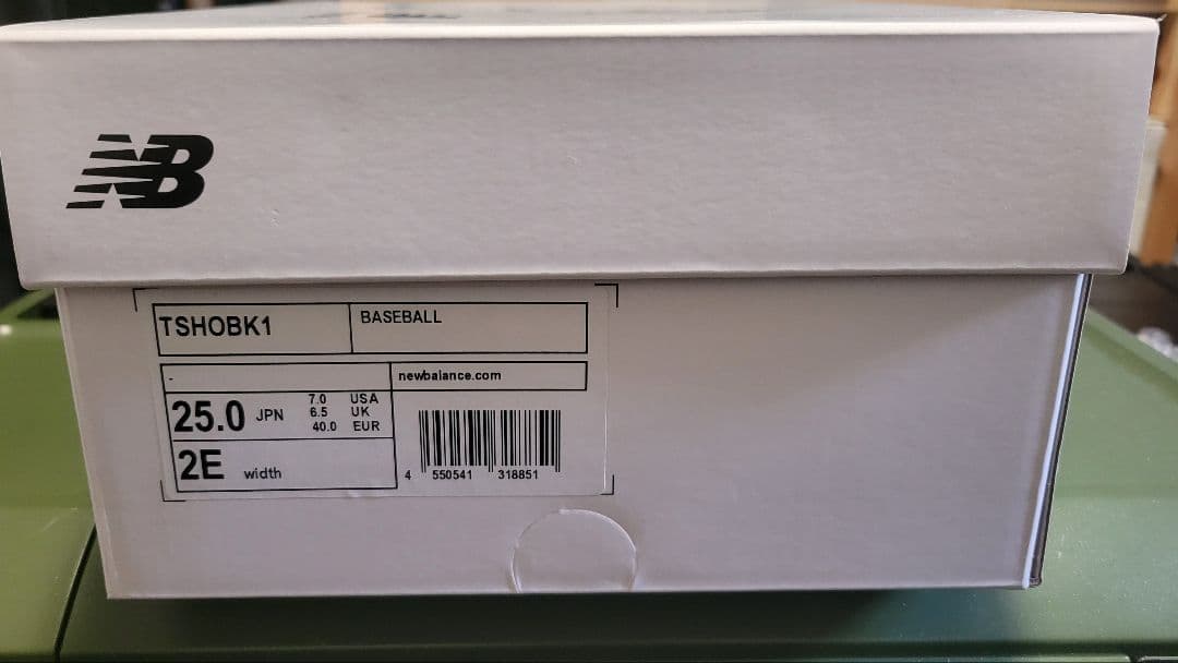 ニューバランス Ohtani v1 Turf BK1 25.0cm 2E