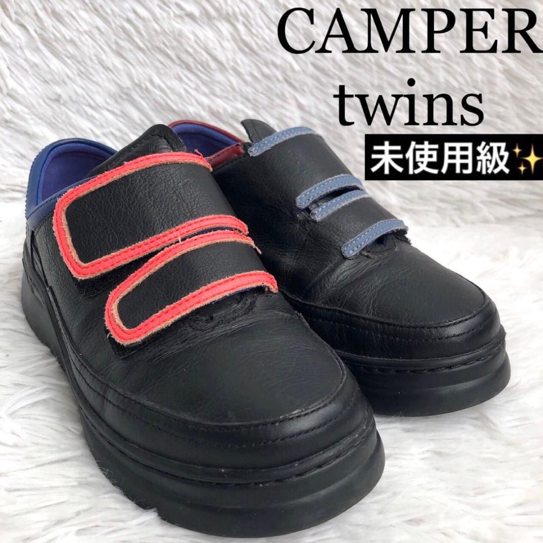 スニーカー レディース 23 黒 CAMPER twins カンペール ツインズ