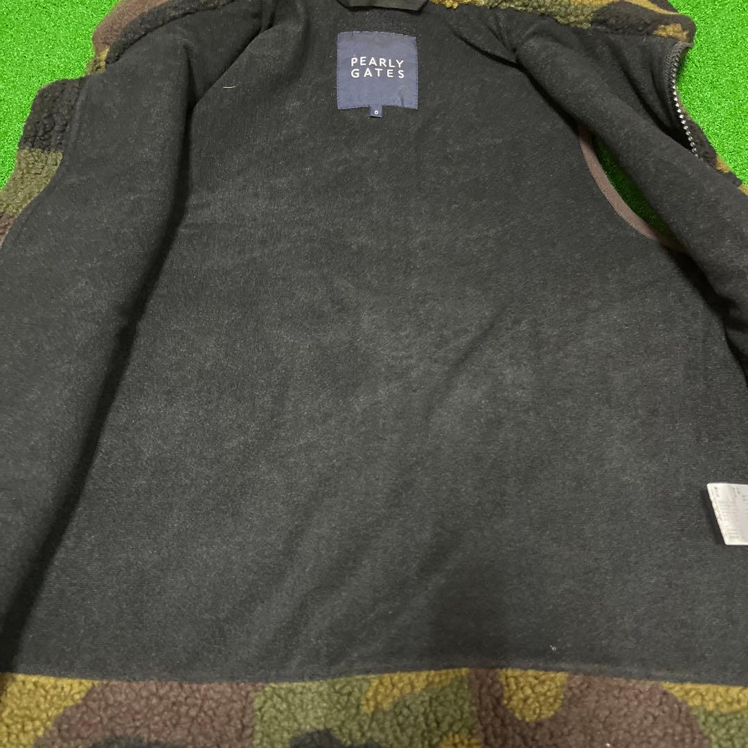 新品未使用　パーリーゲイツ　迷彩、カモフラベストサイズ0