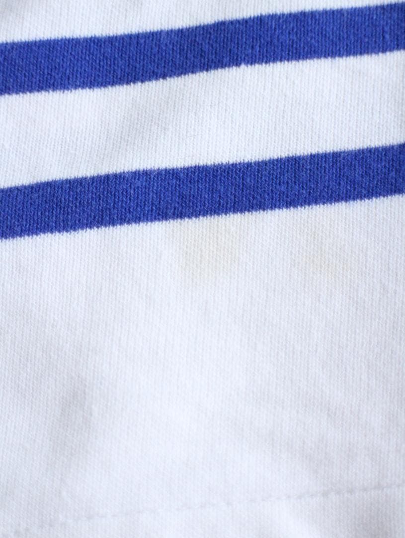 90s　フランス海軍　ボーダーバスクシャツ ナヴァル　NAVAL【GG0042