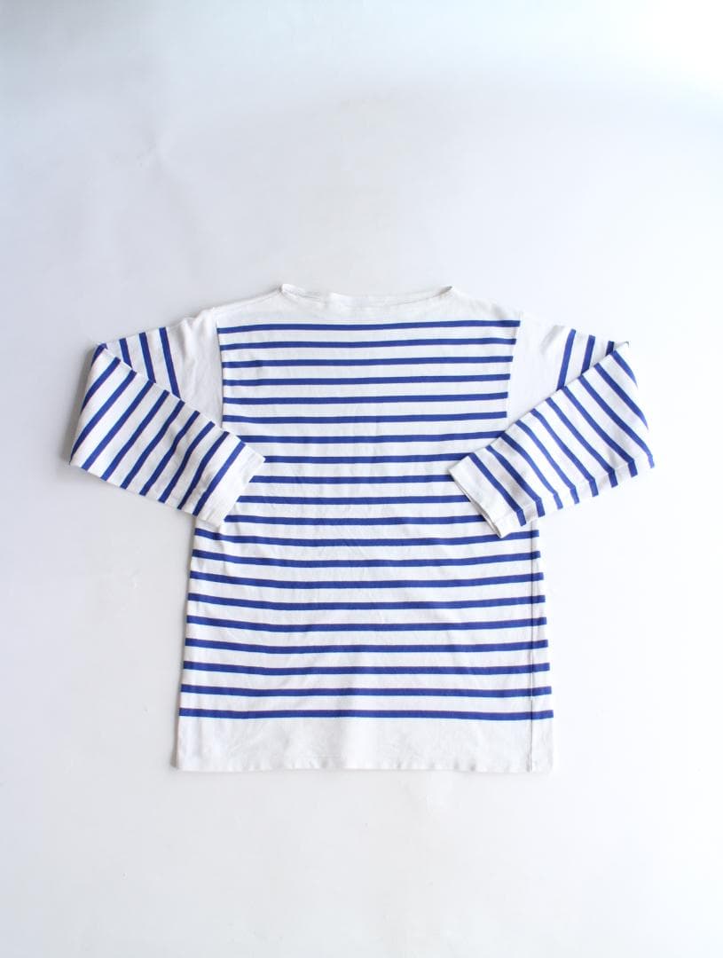 90s　フランス海軍　ボーダーバスクシャツ ナヴァル　NAVAL【GG0042