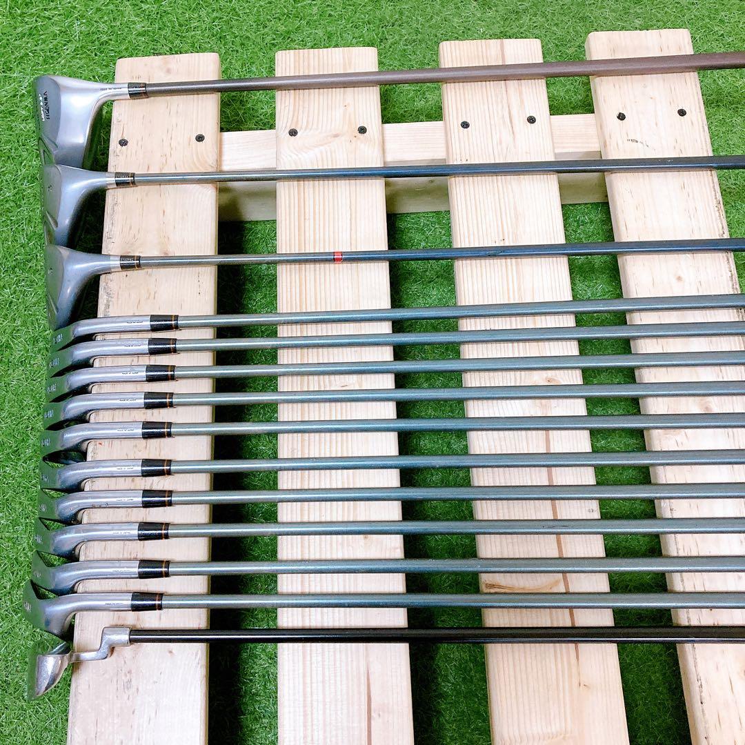 M２ホンマ　初心者オススメ　ゴルフクラブ　メンズセット　右利き　14本