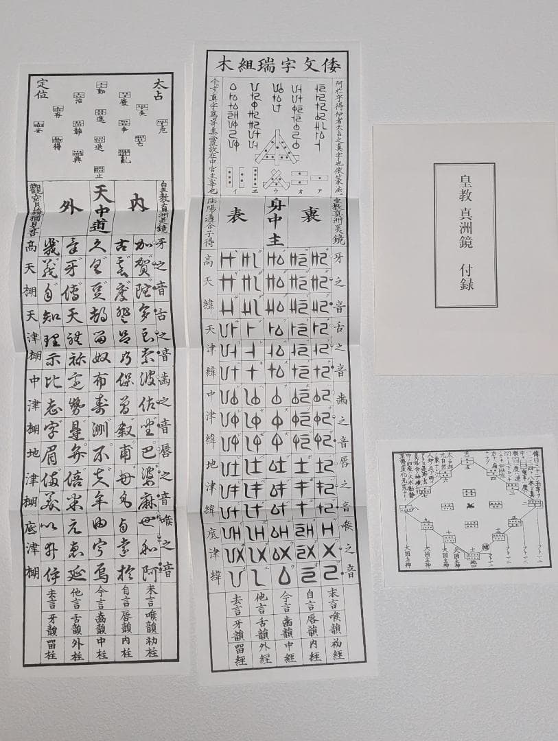 皇教　真洲鏡　源泰亮 撰・蘭園田翁 集録　八幡書店