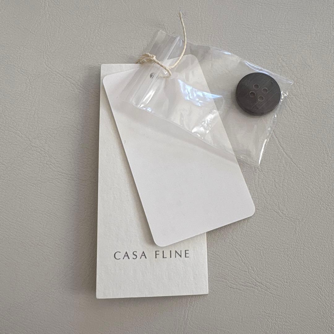 CASA FLINE メリノウールドレープコート
