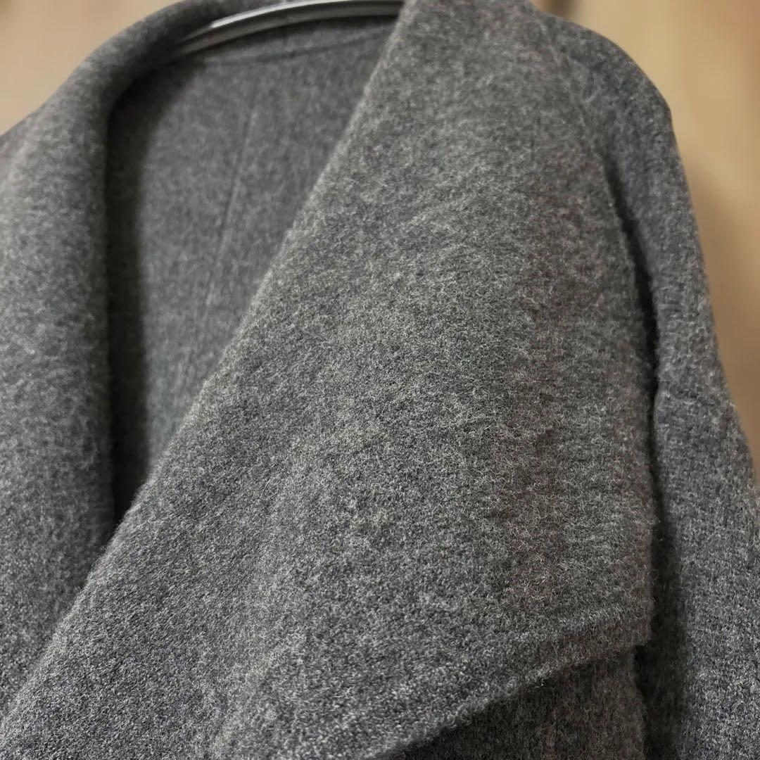 CASA FLINE メリノウールドレープコート