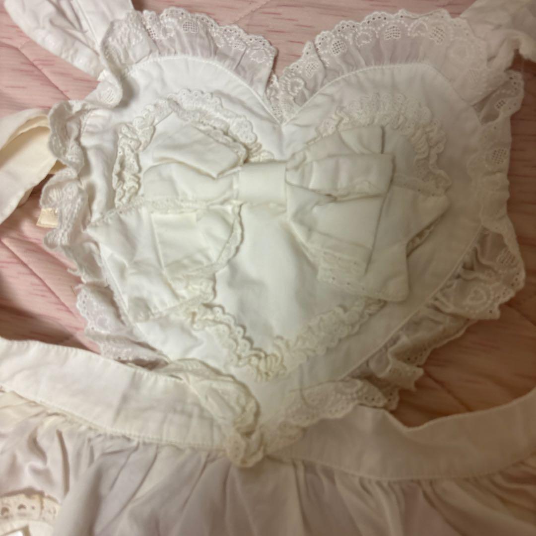 レア angelicpretty ハート型エプロン