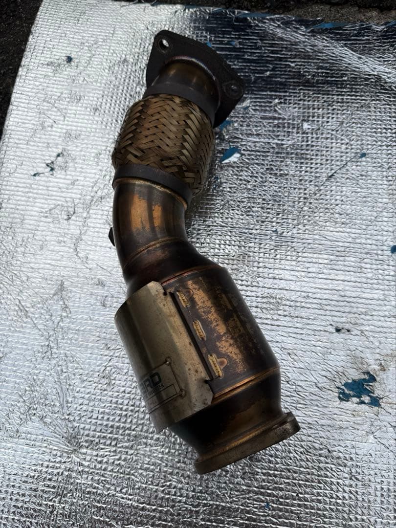 わんじぇい jzx100 SARD製 ステンレス触媒(車検対応)