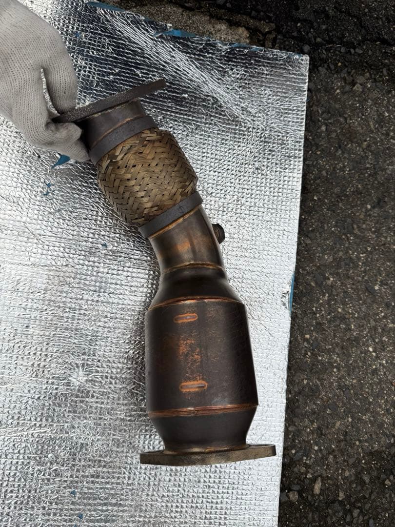 わんじぇい jzx100 SARD製 ステンレス触媒(車検対応)