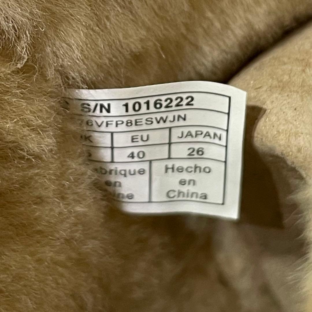 アグ UGG クラシック ミニ ボア シューズ 26㎝