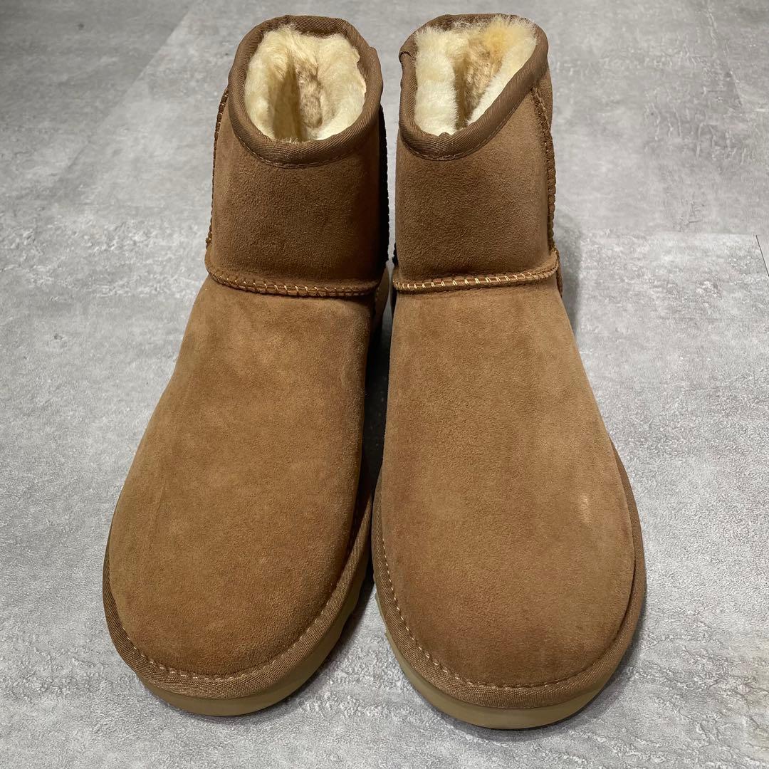 アグ UGG クラシック ミニ ボア シューズ 26㎝