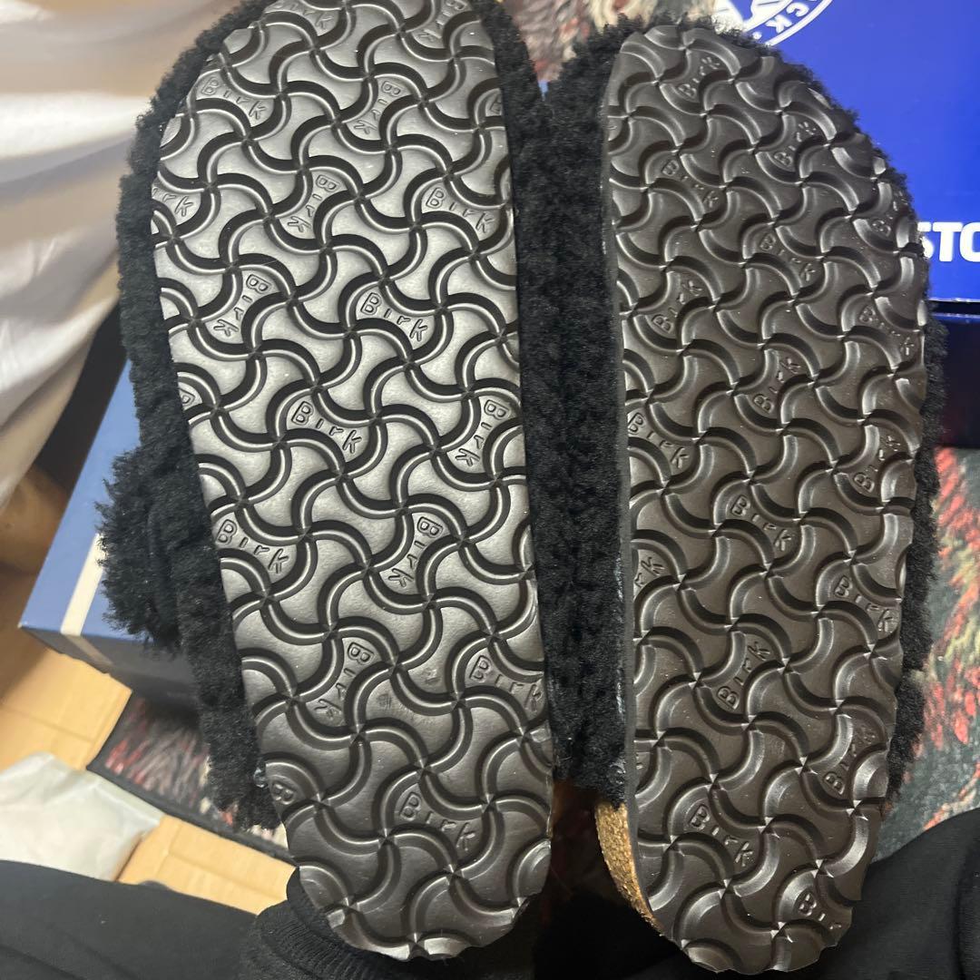 希少BIRKENSTOCK Boston Big Buckle Teddy 41