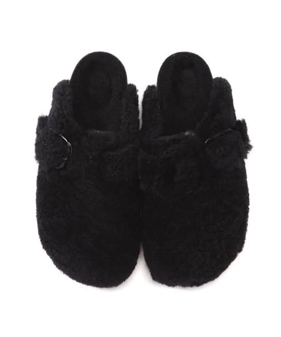 希少BIRKENSTOCK Boston Big Buckle Teddy 41