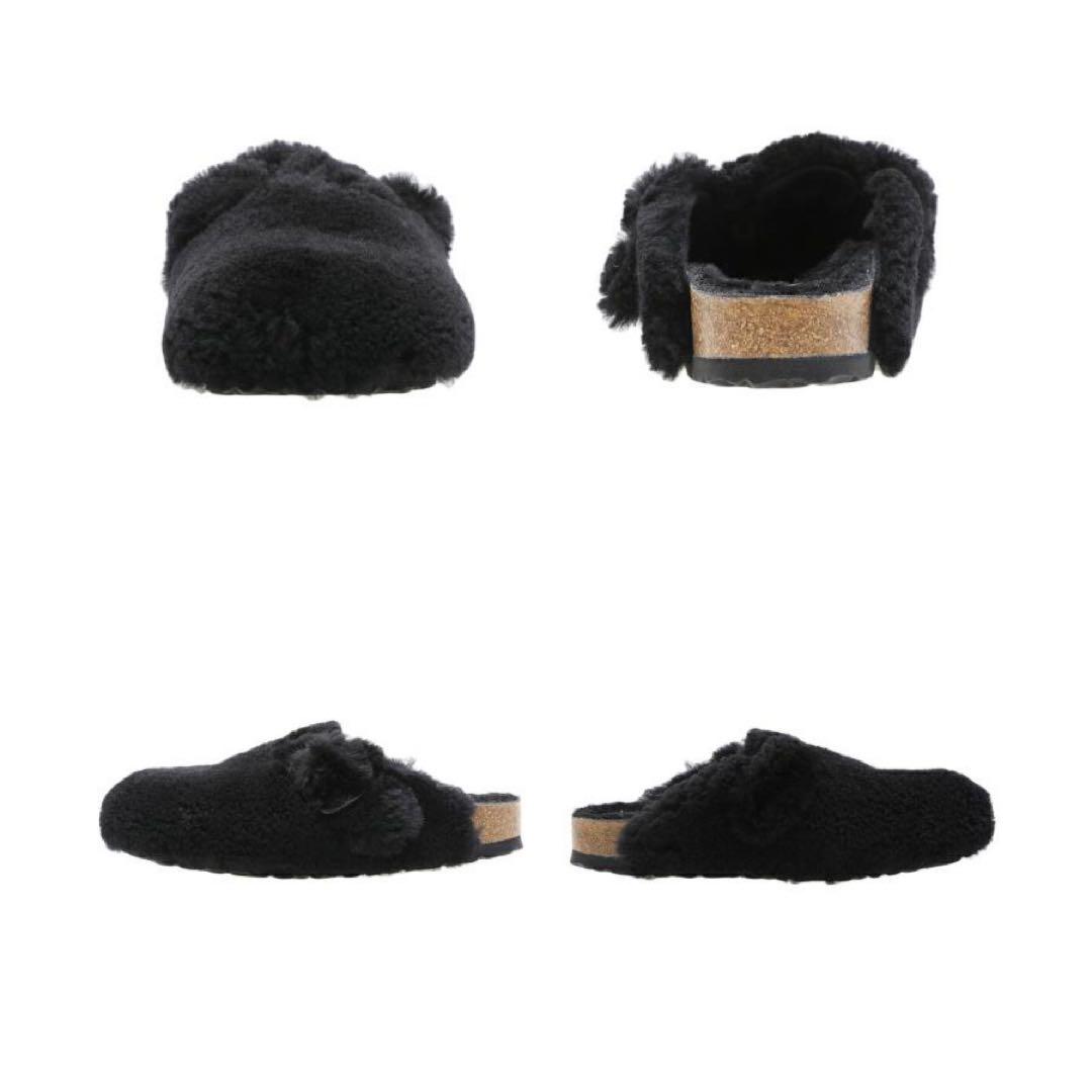 希少BIRKENSTOCK Boston Big Buckle Teddy 41