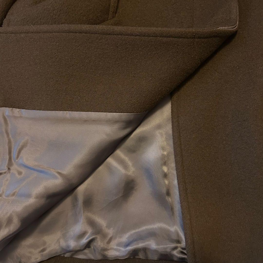 【美品】FRAMeWORK ラムウールMIXシャルムバルカラーコート