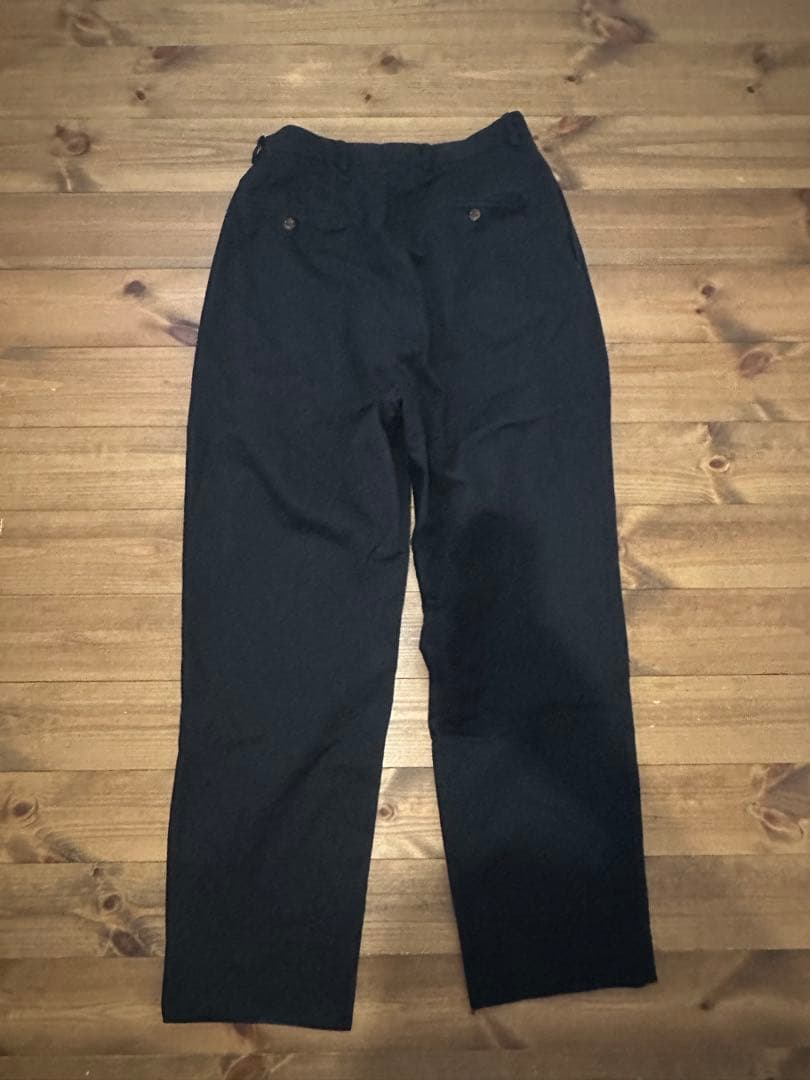 NEAT チノパン　ツータック　ブラック　46