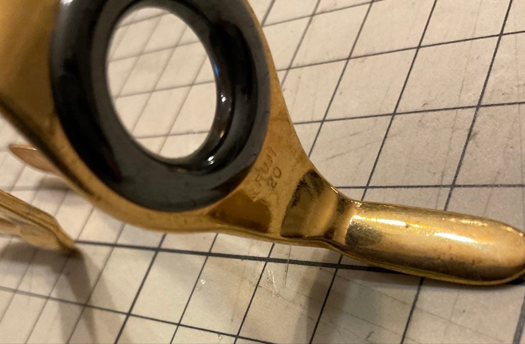 s*e様 Fuji 富士工業 クエ　深海　トローリング　大物竿用　ゴールド ガイ