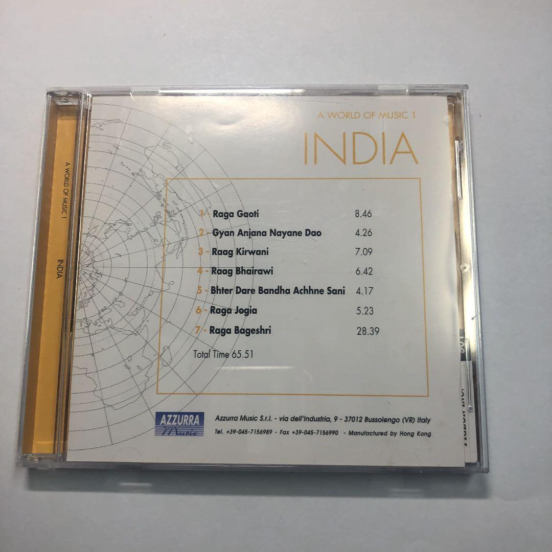ワールド・オブ・ミュージック　インド　帯付
