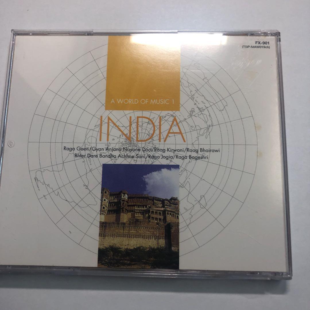 ワールド・オブ・ミュージック　インド　帯付