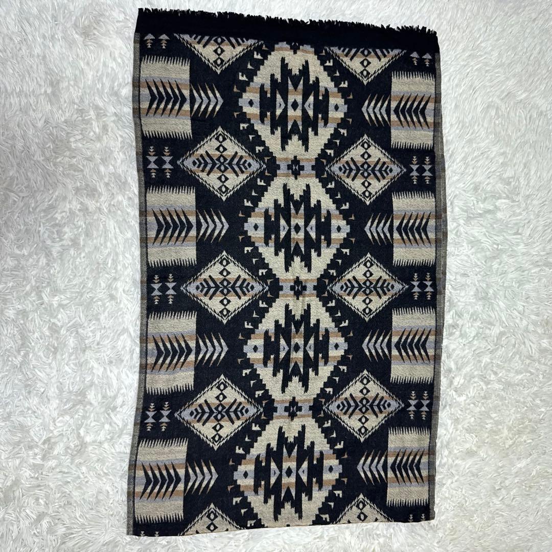 ☆【激レア旧タグ】RRL ウールスカーフ ネイティブ柄 ダブルアールエル☆