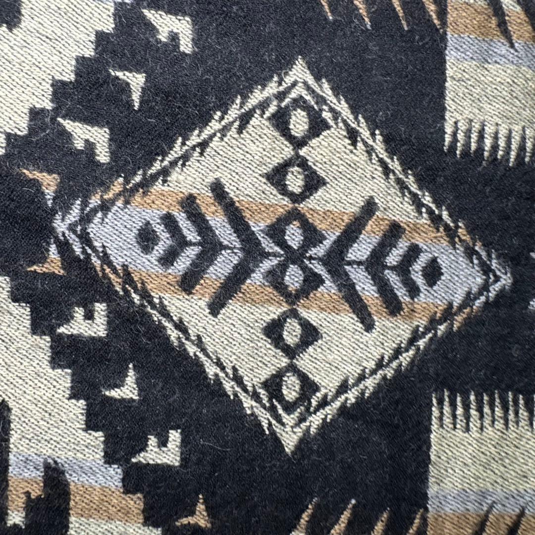 ☆【激レア旧タグ】RRL ウールスカーフ ネイティブ柄 ダブルアールエル☆