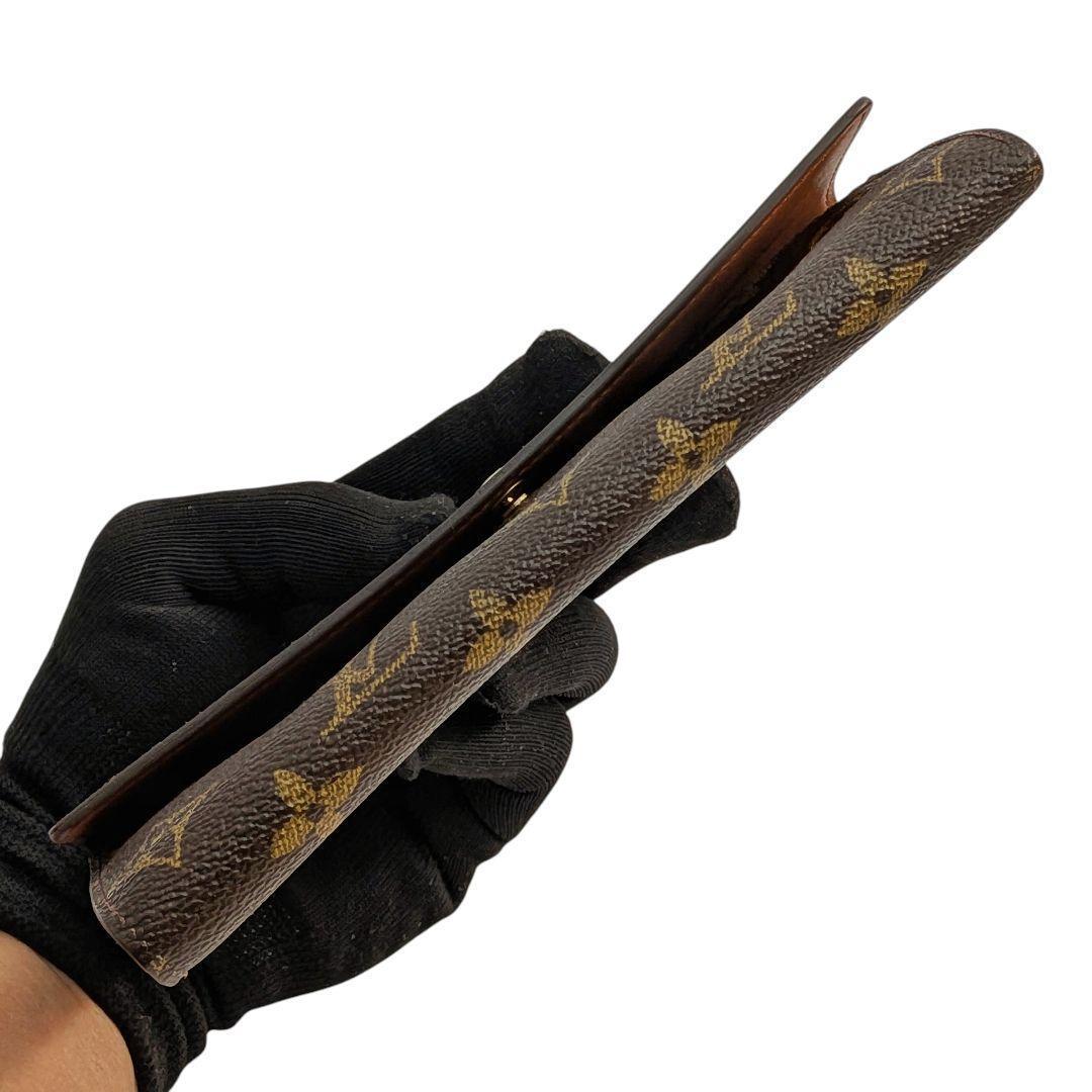 外観美 ルイヴィトン モノグラム ポシェット ポルトモネ クレディ 961