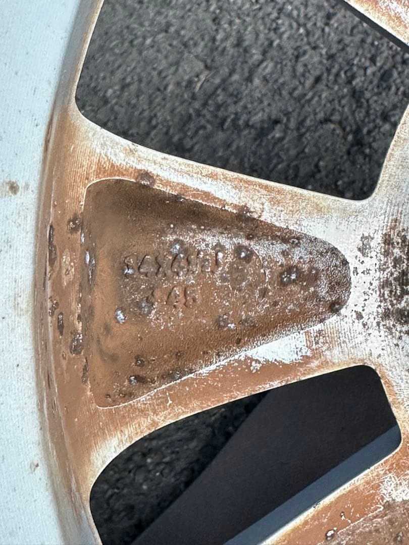 K*i様 スズキ 14インチ シルバー ホイールセット4本中古