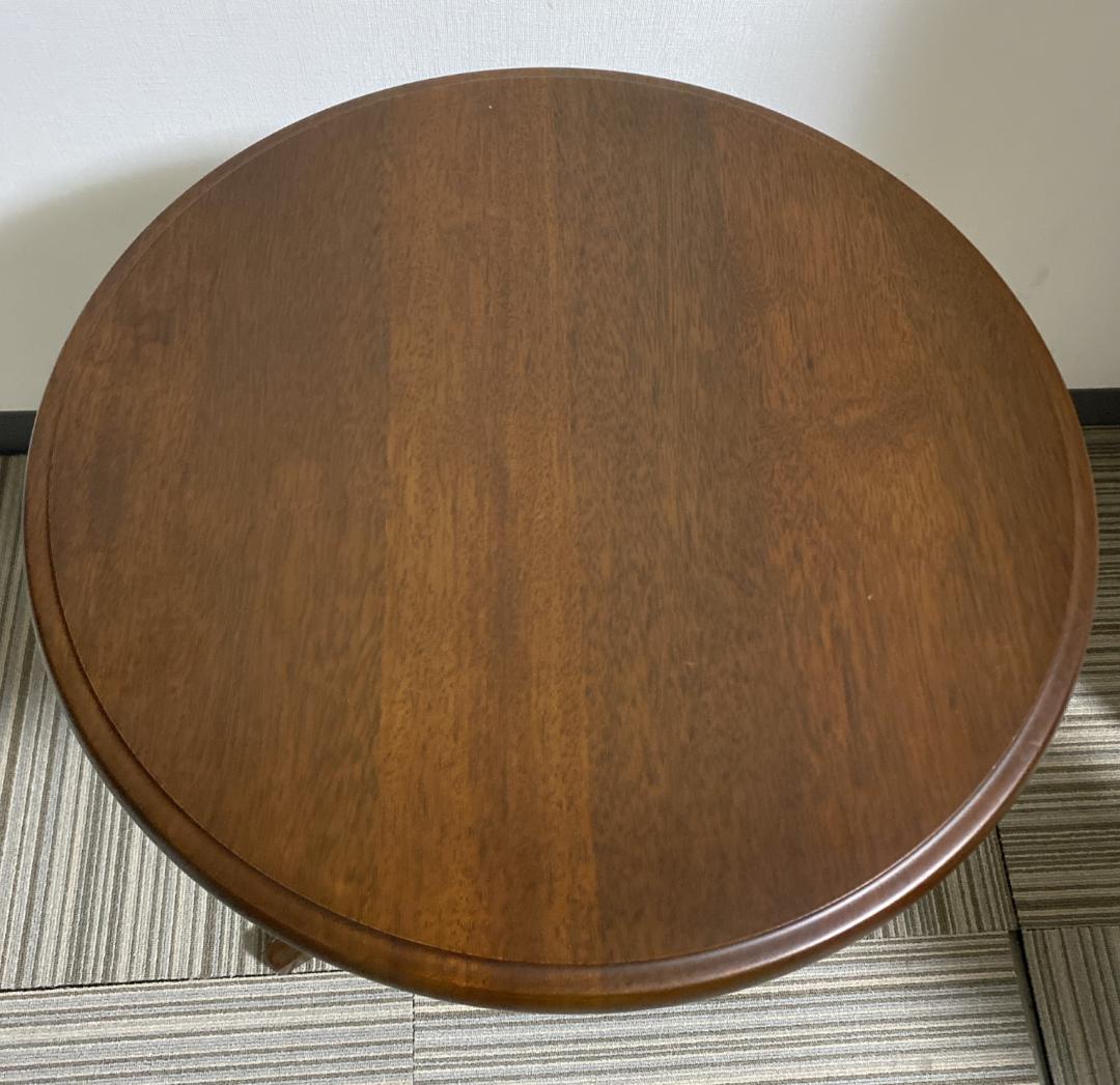 maruni マルニ木工 地中ワインテーブル ラウンドテーブル ブラウン