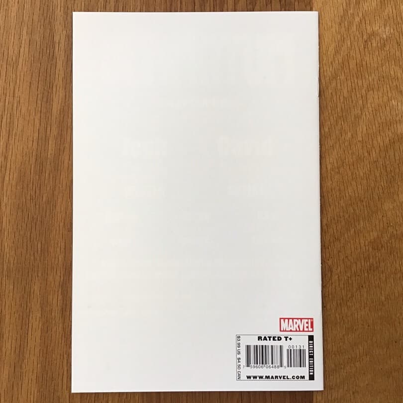 アルティメイタム #1 超レア表紙　アメコミリーフ